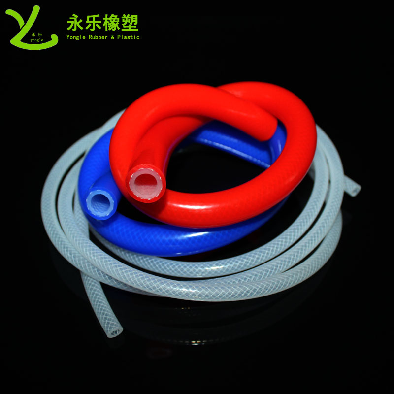 硅胶编织管，铂金编织硅胶管，耐压编织硅胶管，食品级编织硅胶管